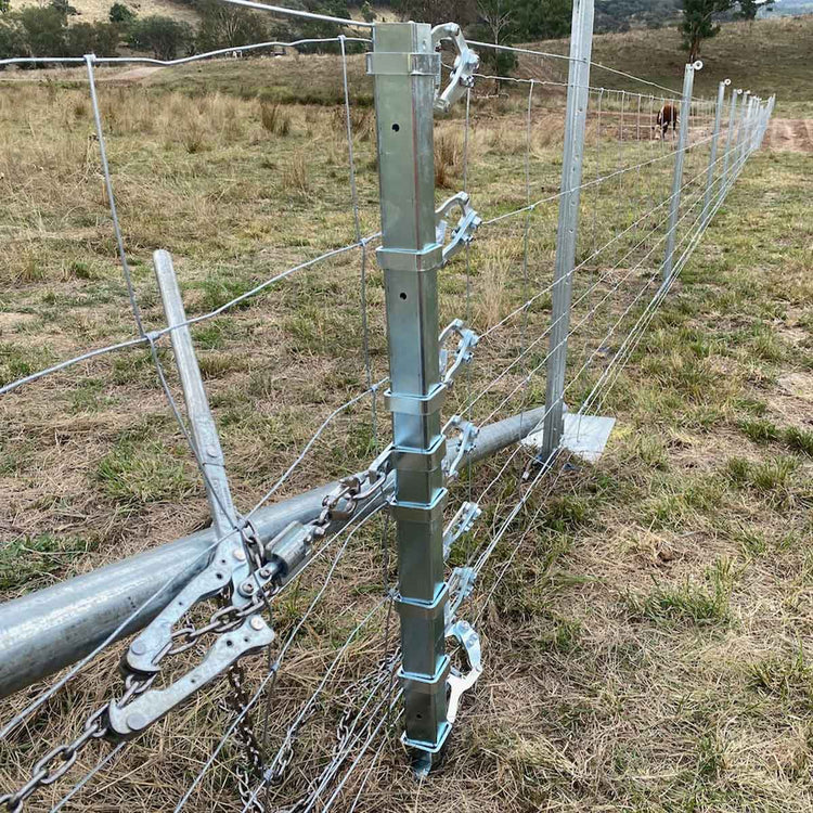 West Ender Strainer board on fence
