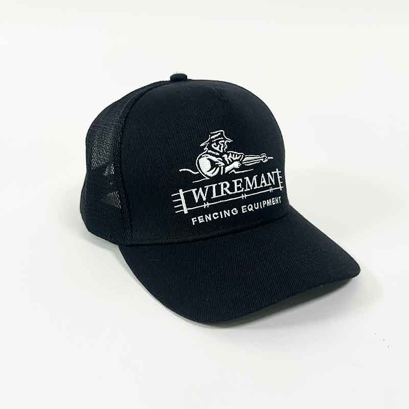 Wireman Trucker Cap - Black