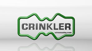 Crinkler hinge lock net fence wire shortener demonstration
