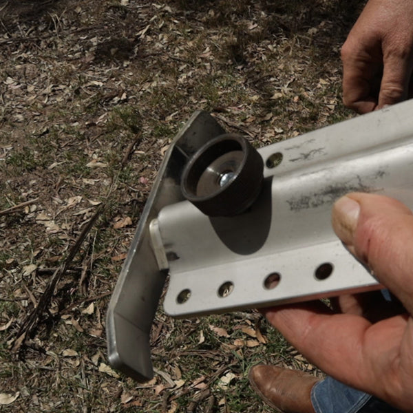 strainer board skid foot