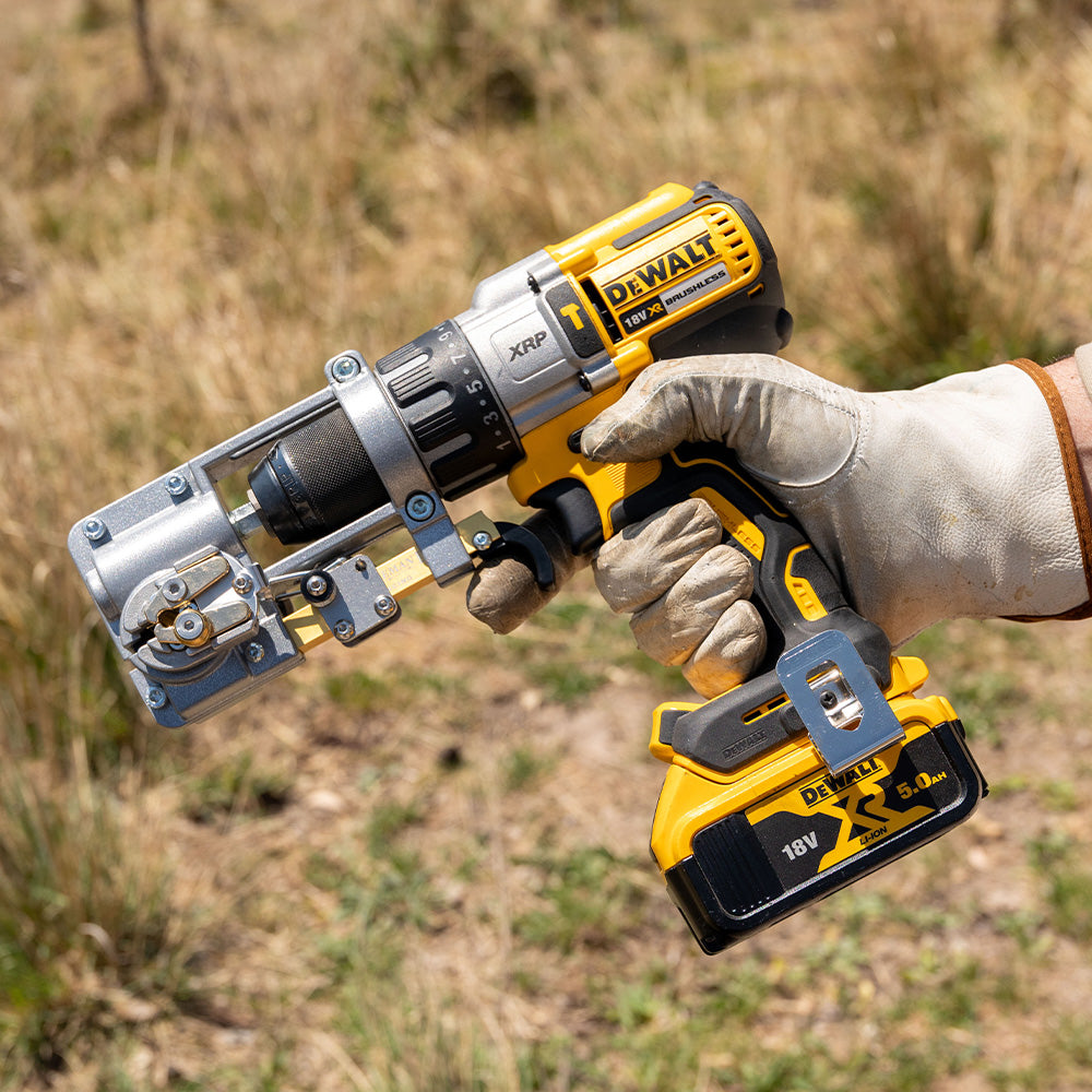 Wireman Fence Magician on DeWALT 996 drill