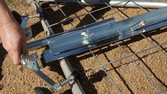 Farm gate prop installer tool demonstration