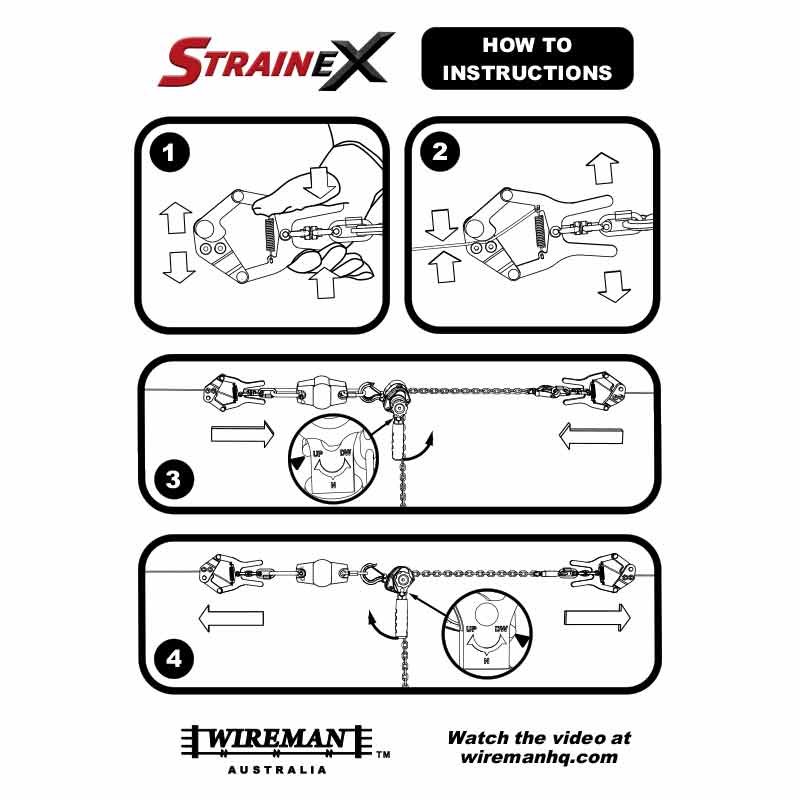 StraineX how to use instructions